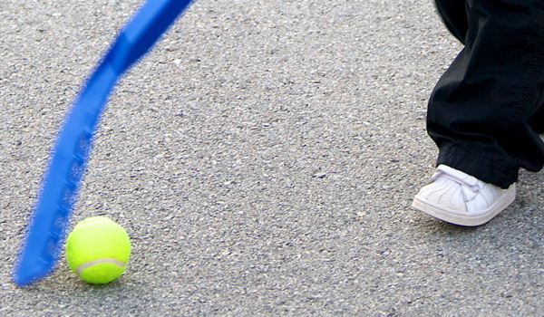stick and ball